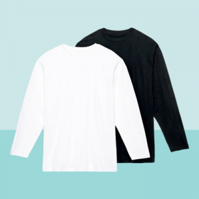 [반티/단체티/긴팔] 무지 티셔츠(국내산/순면/무지/긴팔/30수/별도인쇄가능)