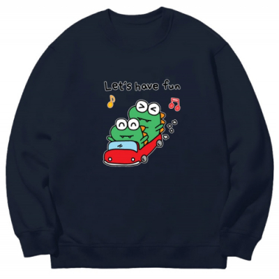 [반티/단체티/맨투맨] 신나게 즐겁게_렛즈해브펀(국내산/특양면/아트티셔츠/긴팔/추가별도인쇄가능)