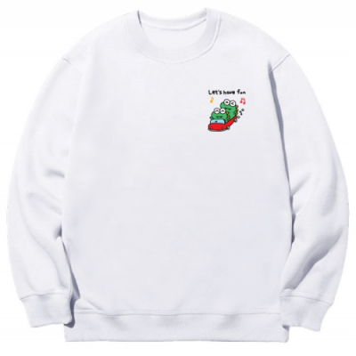 [반티/단체티/맨투맨/심플] 신나게 즐겁게_렛즈해브펀(국내산/특양면/아트티셔츠/긴팔/추가별도인쇄가능)