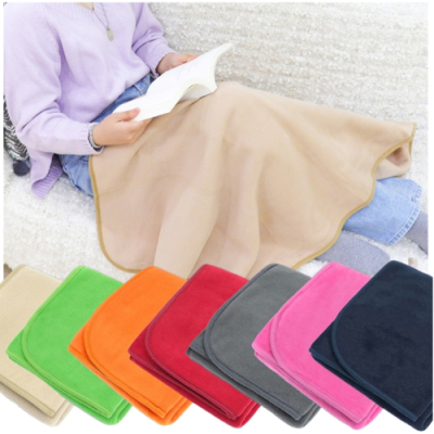 [MYJD]무릎 담요 솔리드 기본 담요(7색/최소수량20개)