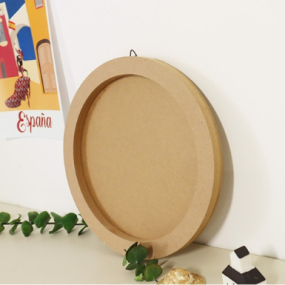 [마이제이디나눔기업] 원형 우드 데코 액자