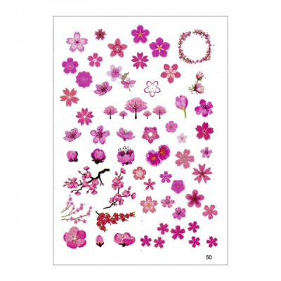 [레진아트/공예재료] 레진아트 만들기 꾸미기 데코 필름 4종