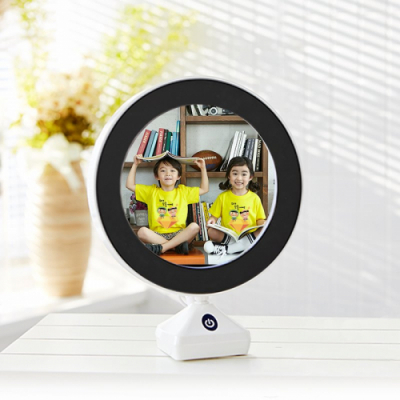 [JD아트] LED 포토거울 무드등(USB케이블포함/거울과 무드등/원하는 사진,디자인,메시지로 주문제작)