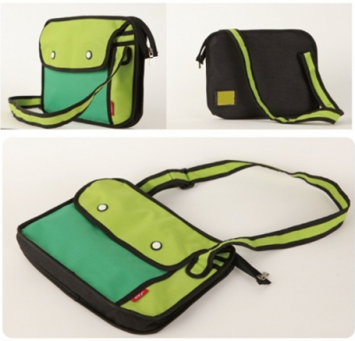 [JD가방] 만화속 가방 만화처럼 보이는 재미난 가방 3색(크로스백,보조가방,방과후가방/별도인쇄가능)