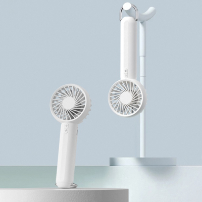 [쿨린] 야간 안전 미니 라이트 휴대용 선풍기(플래시라이트/버클)