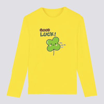 [마이제이디] 럭키 클로버(긴팔/30수/전사)