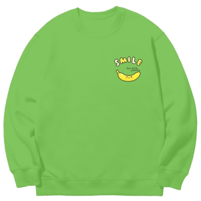 [마이제이디] 내게 바나나_심플(맨투맨/특양면/전사)