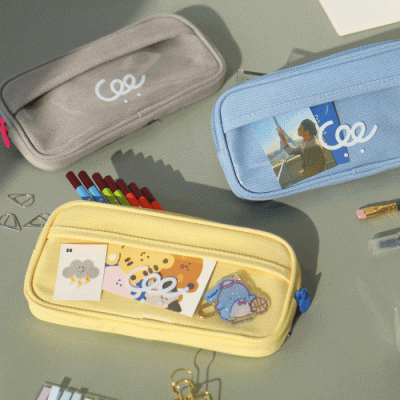 [비팬시] 글리밍 롱 펜케이스 (필통 파우치)