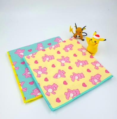 [꼬삔샵] 하트베어 손수건 간식 (무료포장,무료라벨)