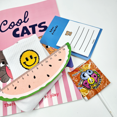 [꼬삔샵] 실용만점 센스만점 선물(양말외 3종) (무료포장,무료문구제작)