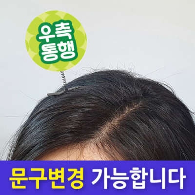 [이디아이코리아][문구변경가능] 다용도 POP 머리핀(10입)_01~03