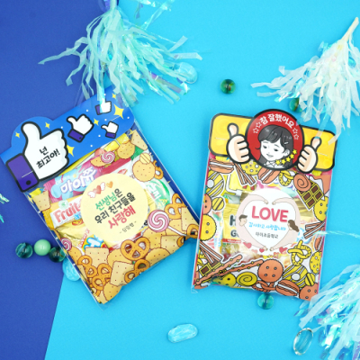 [10+1] [이디아이코리아] 팝업 메시지 간식 꾸러미(간식 7종 구성)