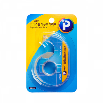 [프린텍] 크리스탈 테이프 디스펜서 (4종 택1)