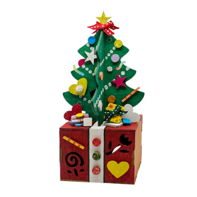 [도매아트] 성탄트리상자DIY