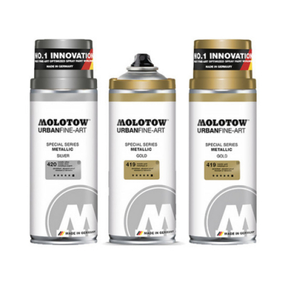 [모로토우] 어반파인아트 스프레이  메탈릭