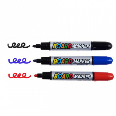 [동아] 보드마카 1개입 (흑/청/적)