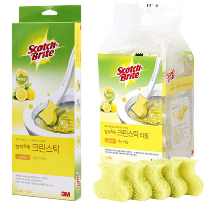 [3M] 뉴 향기톡톡 크린스틱 레몬향(핸들1,리필2/리필5)