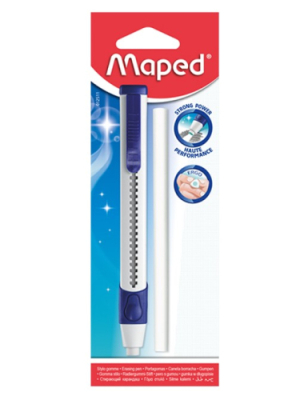 [마패드] 슬라이드 곰 펜 지우개  (본품/리필2입)