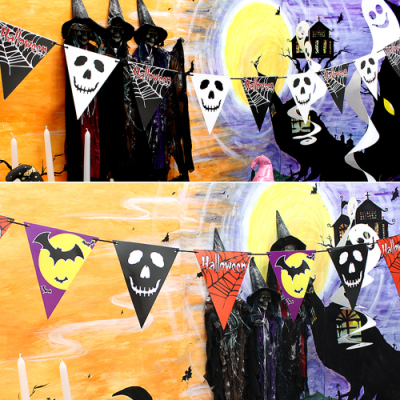 [네오텍스] 할로윈 삼각 가랜드