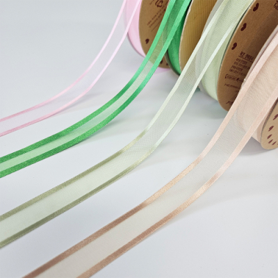 [디자인랩] 폴리 양면오간디  리본 (15/25mm)