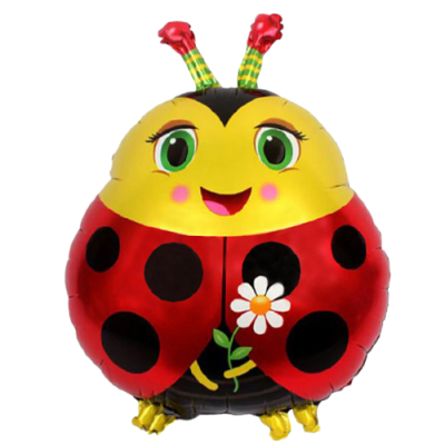 [유진문구] 무당벌레 은박 풍선