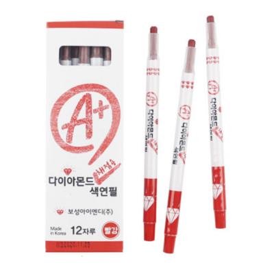 [보성] 채점용 색연필 1갑 12개입