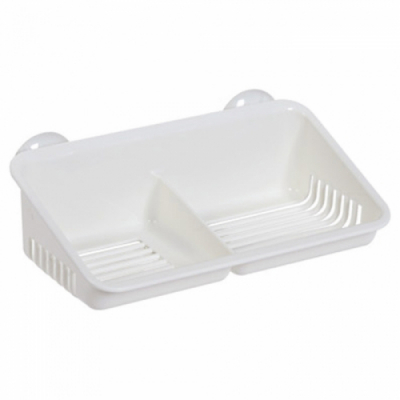 [스트롱] 흡착 두칸 수납대