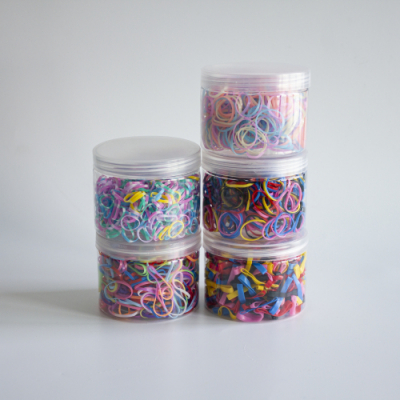 [메잌미] 칼라 고무 밴드 (1통/다양한 사이즈)