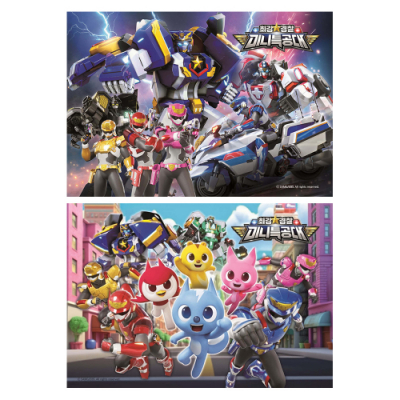 최강경찰 미니특공대 8절퍼즐