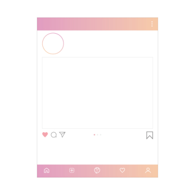 [학토재] 점착메모지 allstagram(올스타그램)(점착형태 50매, 인스타그램모양, 자기소개 하기)