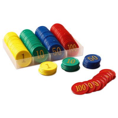 [꿈키수] 숫자코인칩(동전칩)