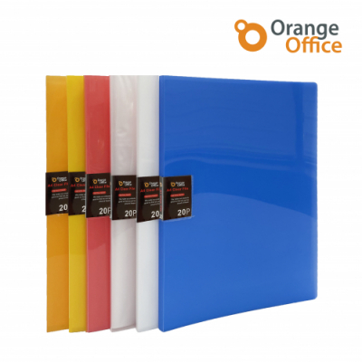 [오렌지오피스] 투명 애나멜 초음파 A4 클리어 화일 20매/40매