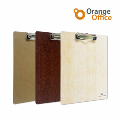 [오렌지오피스] MDF 클래식 클립보드 기본 고급형
