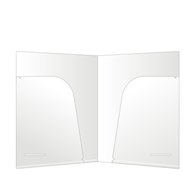 [오렌지오피스] 투포켓 홀더 투명 10개입 (A4/A3 혼용)