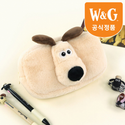 [핑크풋] 월레스와그로밋 사각 파우치