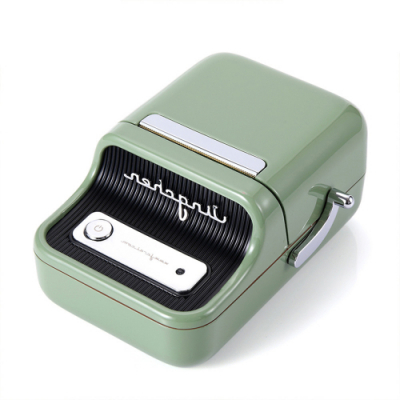 [시노링크] 네임스티커 레트로 라벨프린터 B21 그린