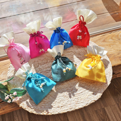 [위클] 오색찬란 복주머니 간식 구디백