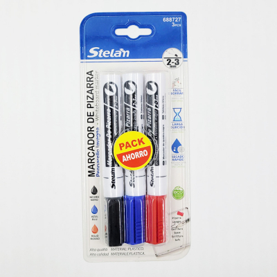 [위클] 스텔란 화이트 보드마카(3색)