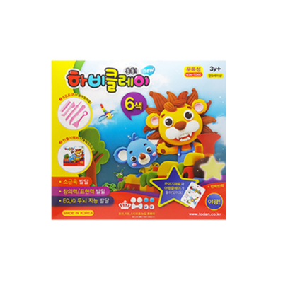 [토단교재] 하비클레이 6색세트