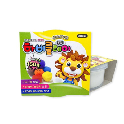 [토단교재] 하비클레이 150g 하양