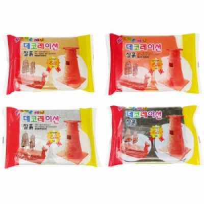 [토단교재] 데코레이션 찰흙 200g (4종 택1)