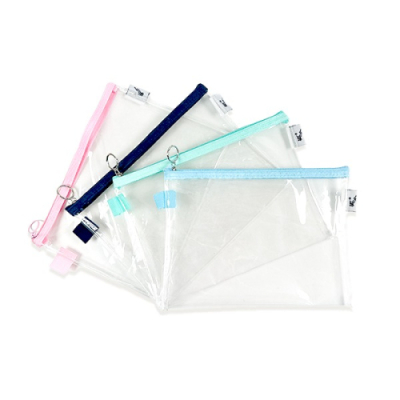 [토단교재] 투명 파우치 스텐실 꾸미기 - 1인세트