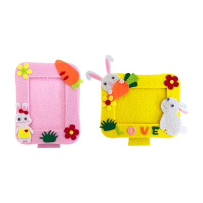 [토단교재] 펠트 토끼 사진액자 만들기 - 1인세트