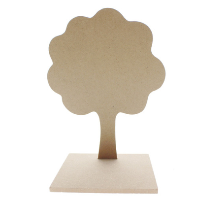 [토단교재] 스탠드 나무 모양판