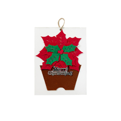 [토단교재] 포인세티아 화분 액자 만들기 - 1인세트