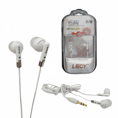 Lecy HEC-110A 무통증 유선이어폰 커널형 y형 언밸런스타입