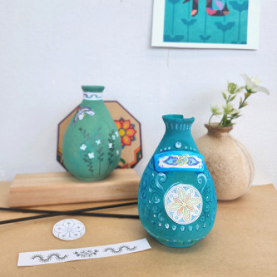 [미아아트] 고려청자 달항아리 만들기 키트