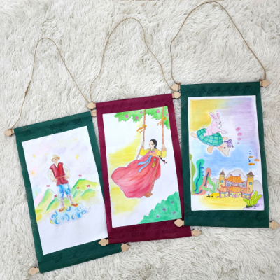 [미아아트] 추석 만들기 족자 만들기 키트