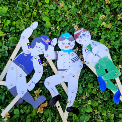 [미아아트] 종이 관절 인형 만들기 키트