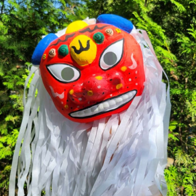 [미아아트] 해태 사자탈 전통 종이탈 만들기 세트